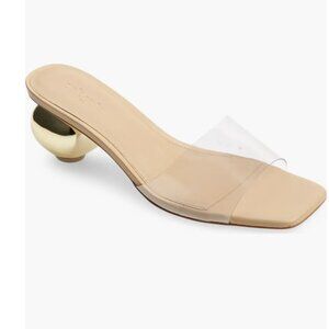 Cult Gaia Tyra Sculpted Heel Slide Sandal